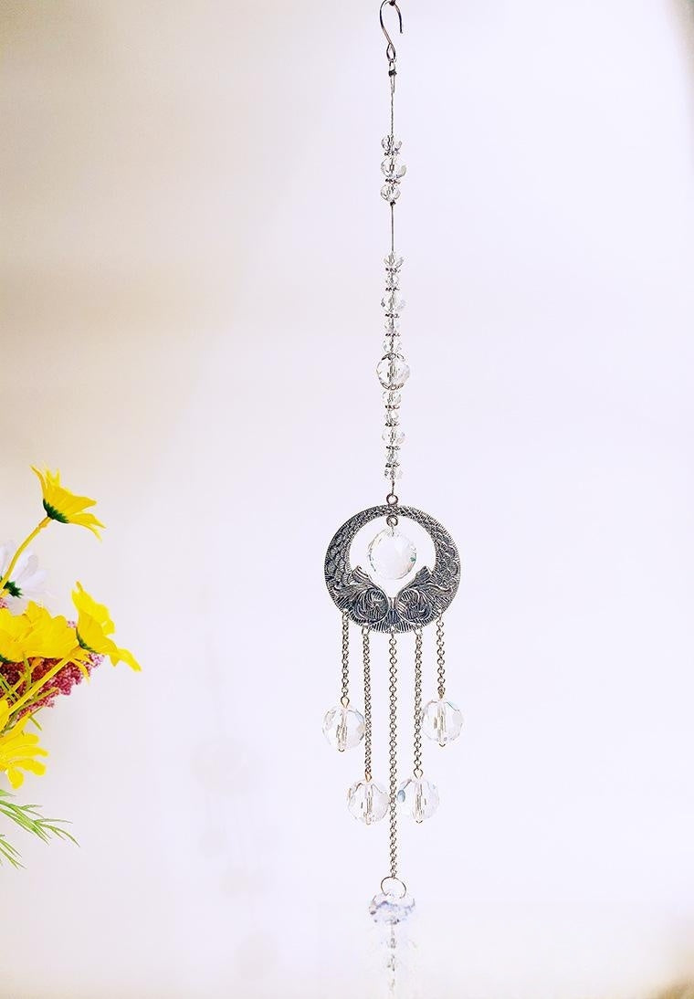 Light And Shadow Crystal Magic Color Wind Chimes Pendant Ornaments Dream Rainbow Gift Catcher