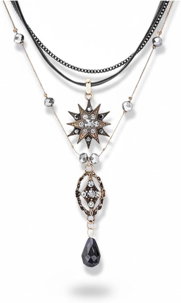 Stars Pendant Choker