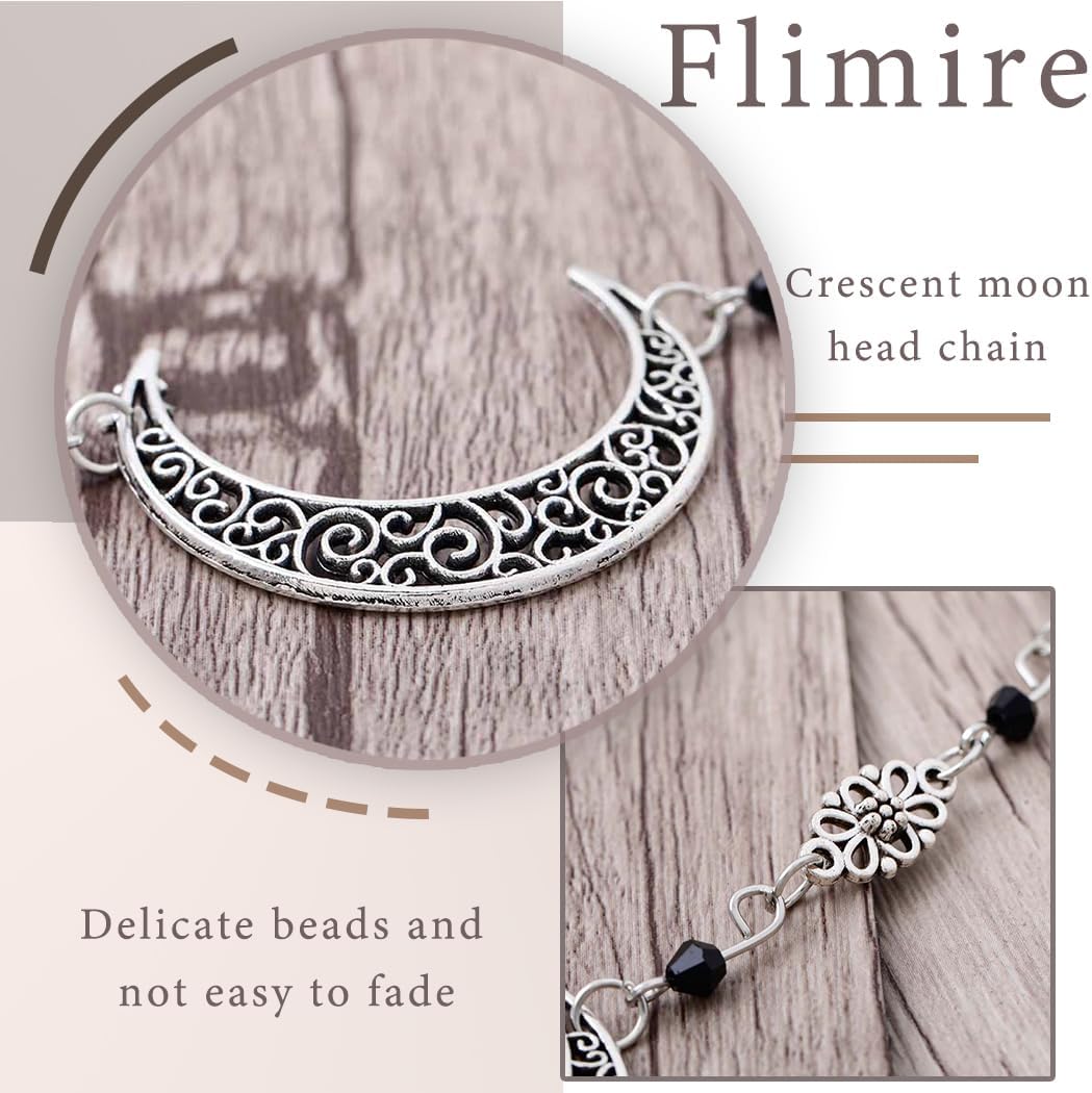Crescent Moon Head Chain