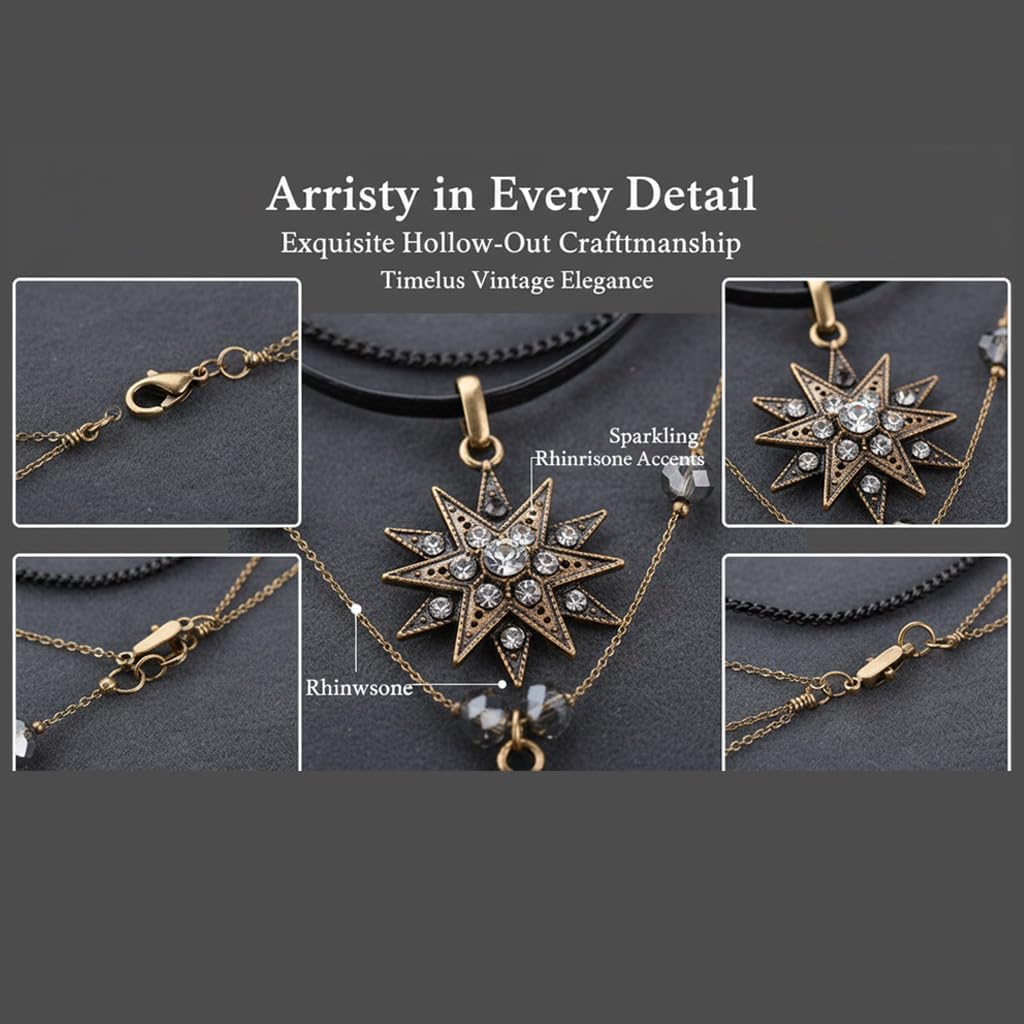 Stars Pendant Choker