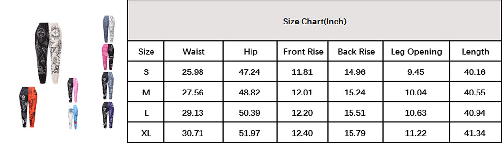 Amuver Women's Boho Hippie Harem Pants High Smocked Waist Printed Patchwork Sweatpants Yoga 90S Goth Baggy Casual Trousers