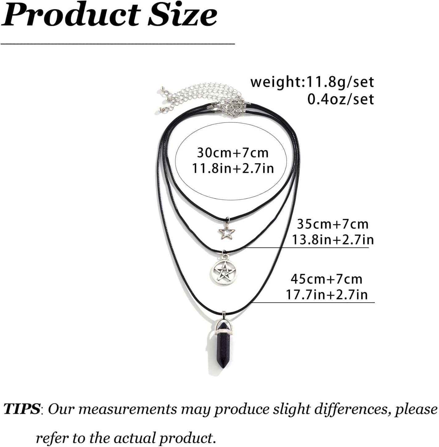 Layered Necklace for Women Witchy Jewelry Geometric Star Pendant Necklace Celestial Jewelry Holiday Party Birthday Gift for Her