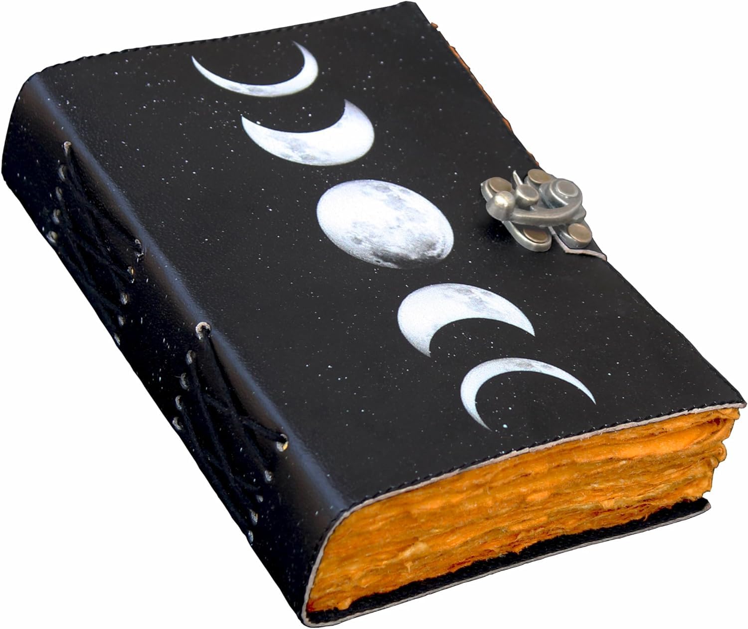 Moon Phases Leather Bound Journal