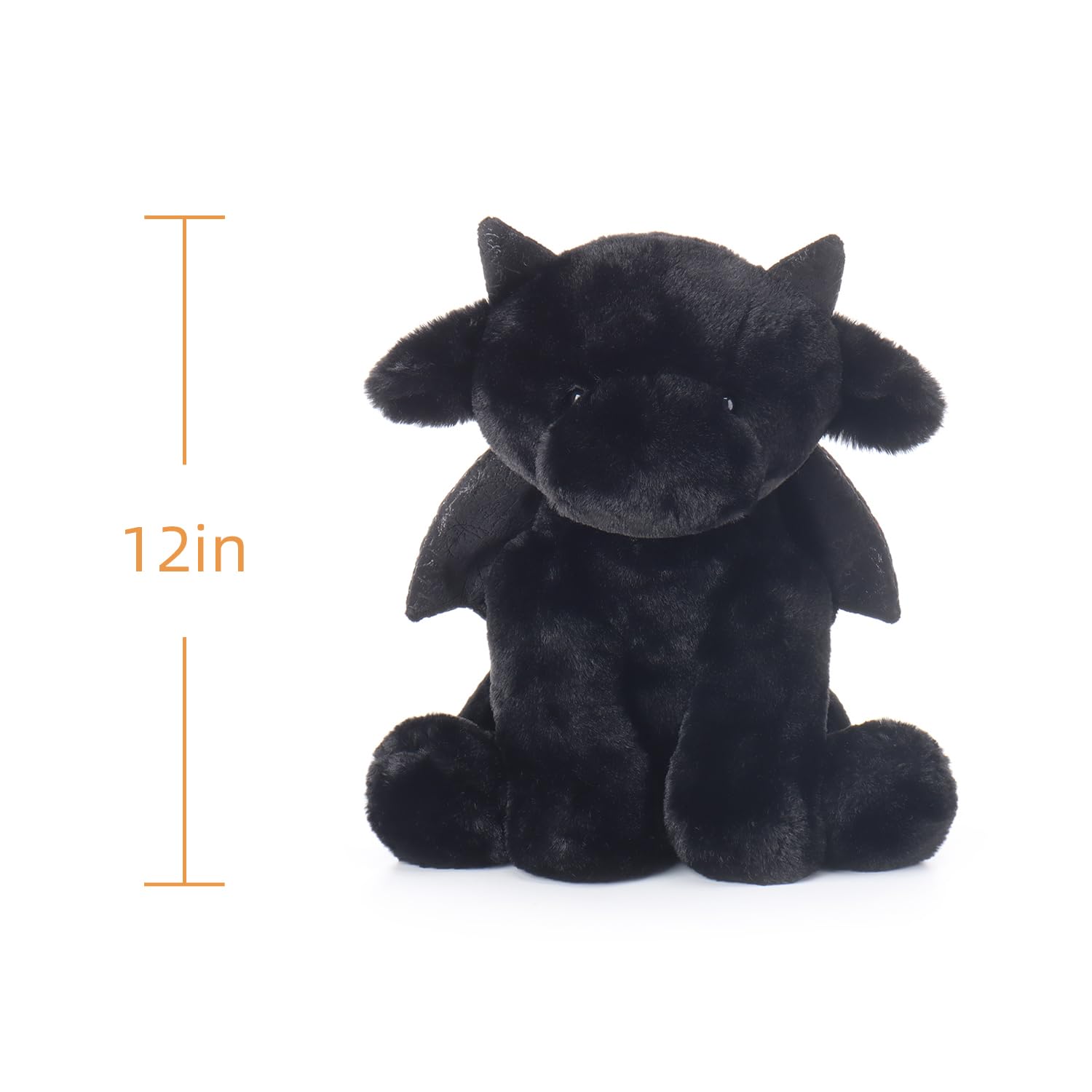 Black Lamb Dragon Plush