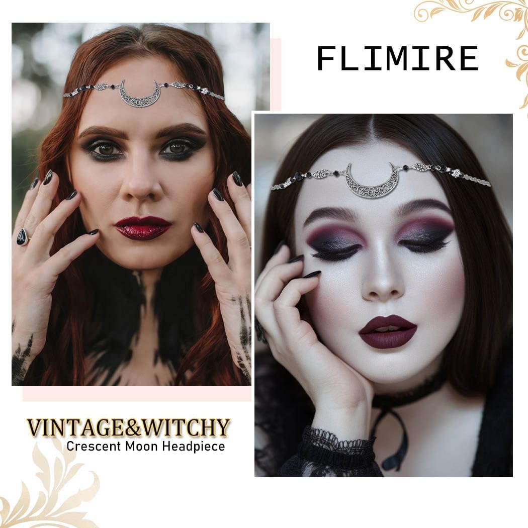 Crescent Moon Head Chain