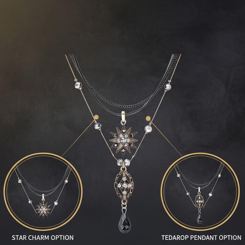 Stars Pendant Choker