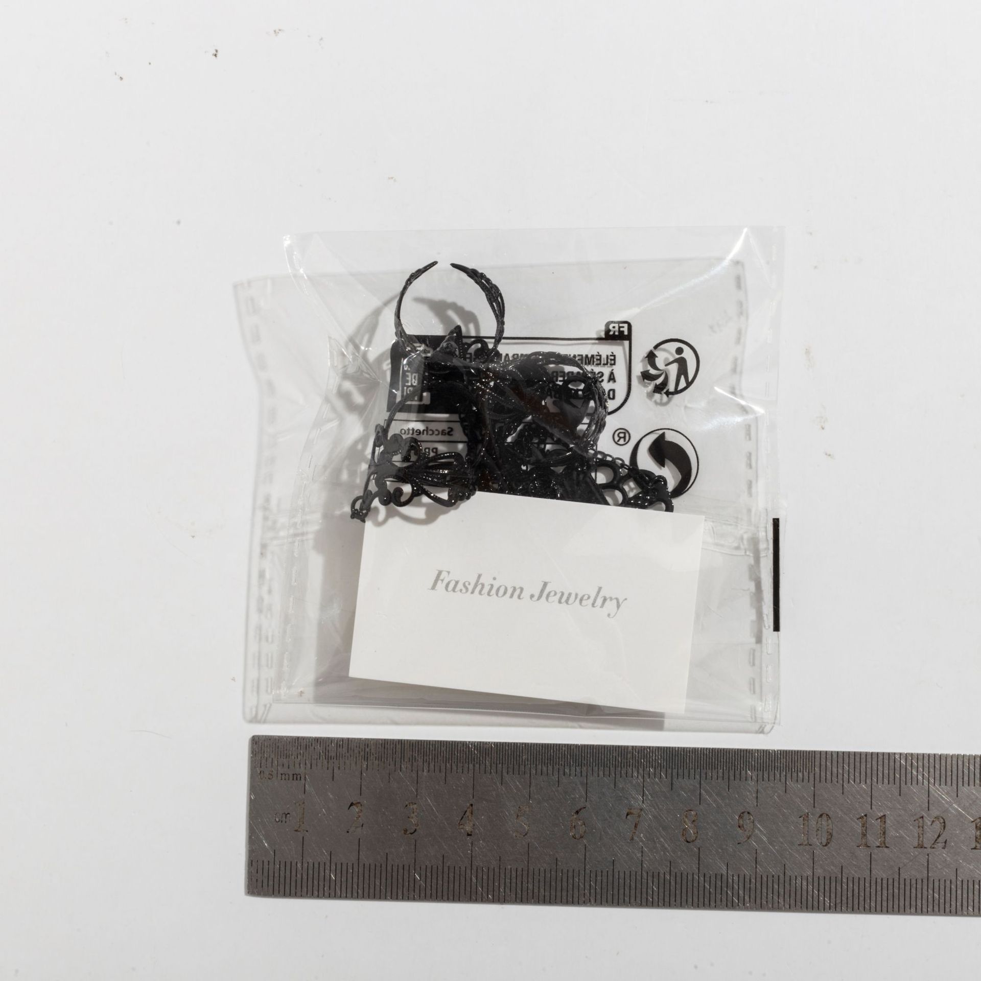 Goth Style Exaggerated Finger Tassel Bracelet