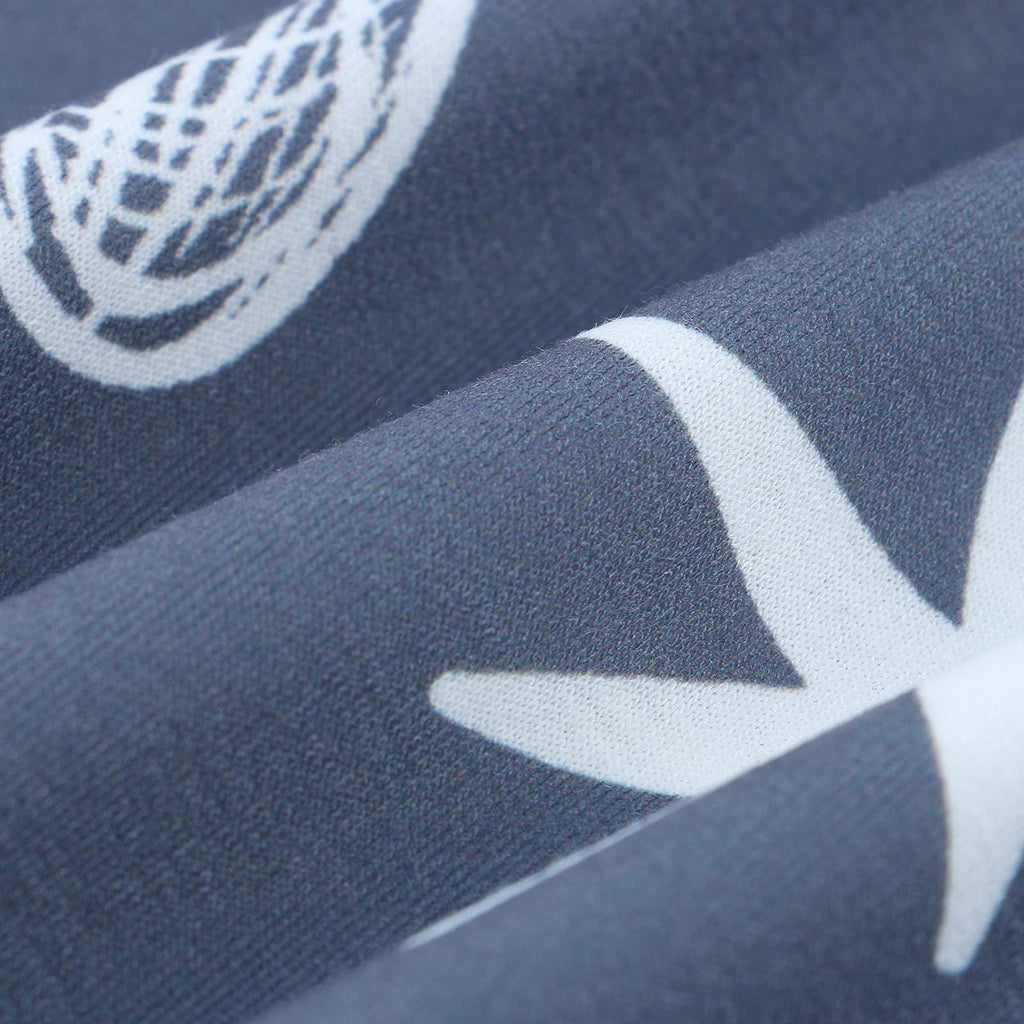 Amuver Women's Boho Hippie Harem Pants High Smocked Waist Printed Patchwork Sweatpants Yoga 90S Goth Baggy Casual Trousers