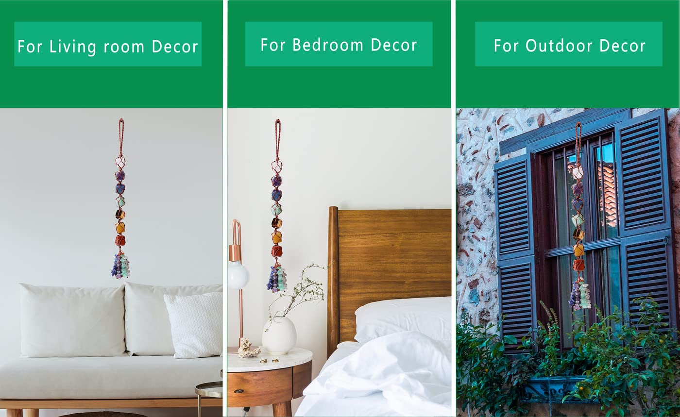 Hanging Chakra Stones