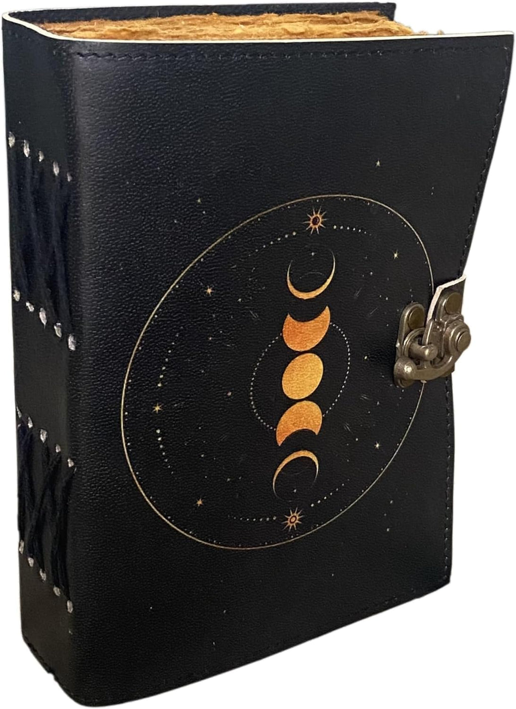 Moon Phases Leather Bound Journal