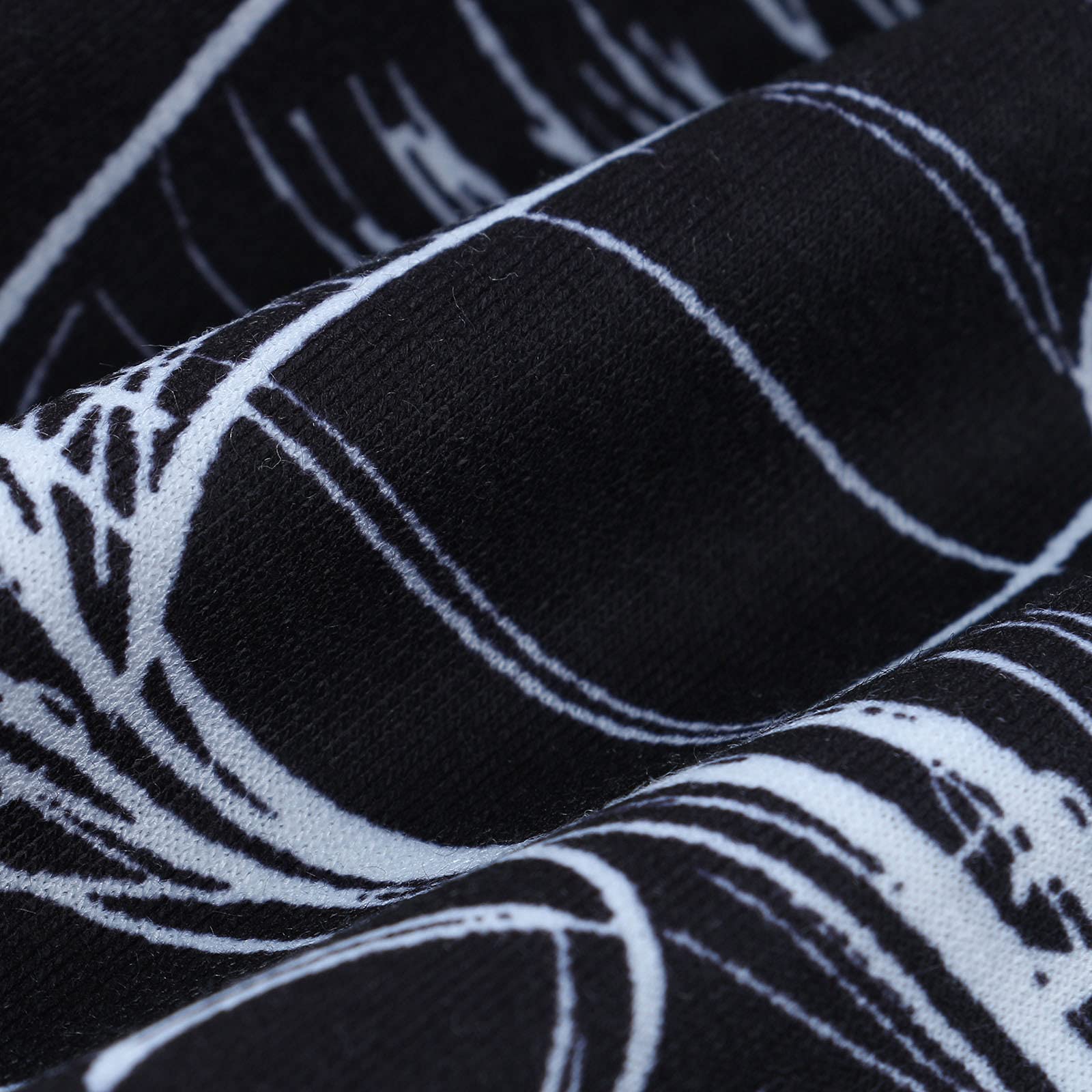 Amuver Women's Boho Hippie Harem Pants High Smocked Waist Printed Patchwork Sweatpants Yoga 90S Goth Baggy Casual Trousers