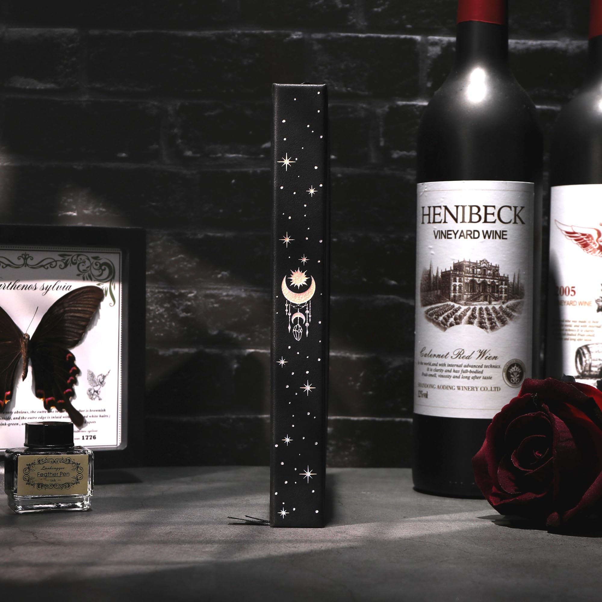 Lined Hardcover Butterfly Journal with Bookmark