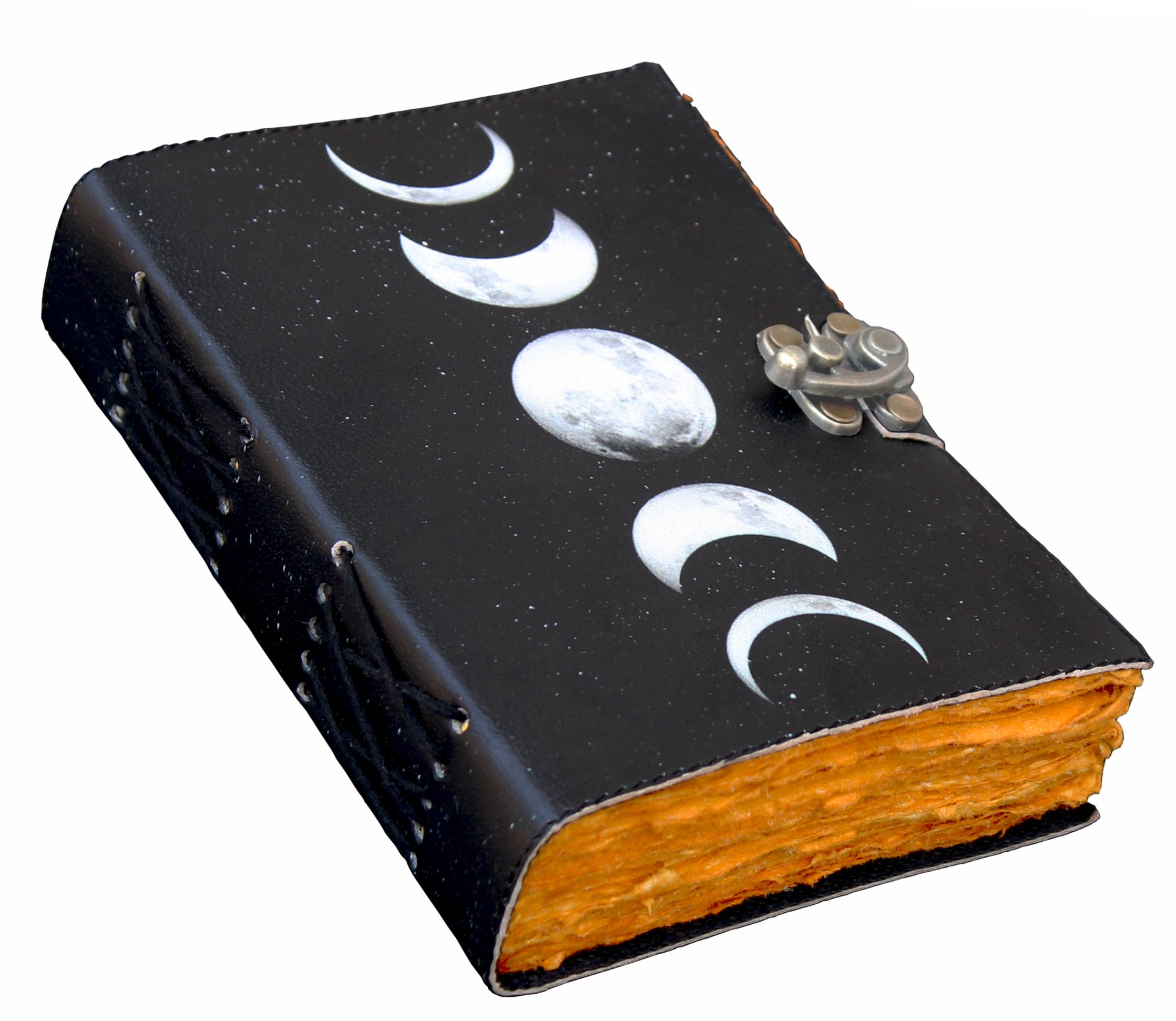 Moon Phases Leather Bound Journal