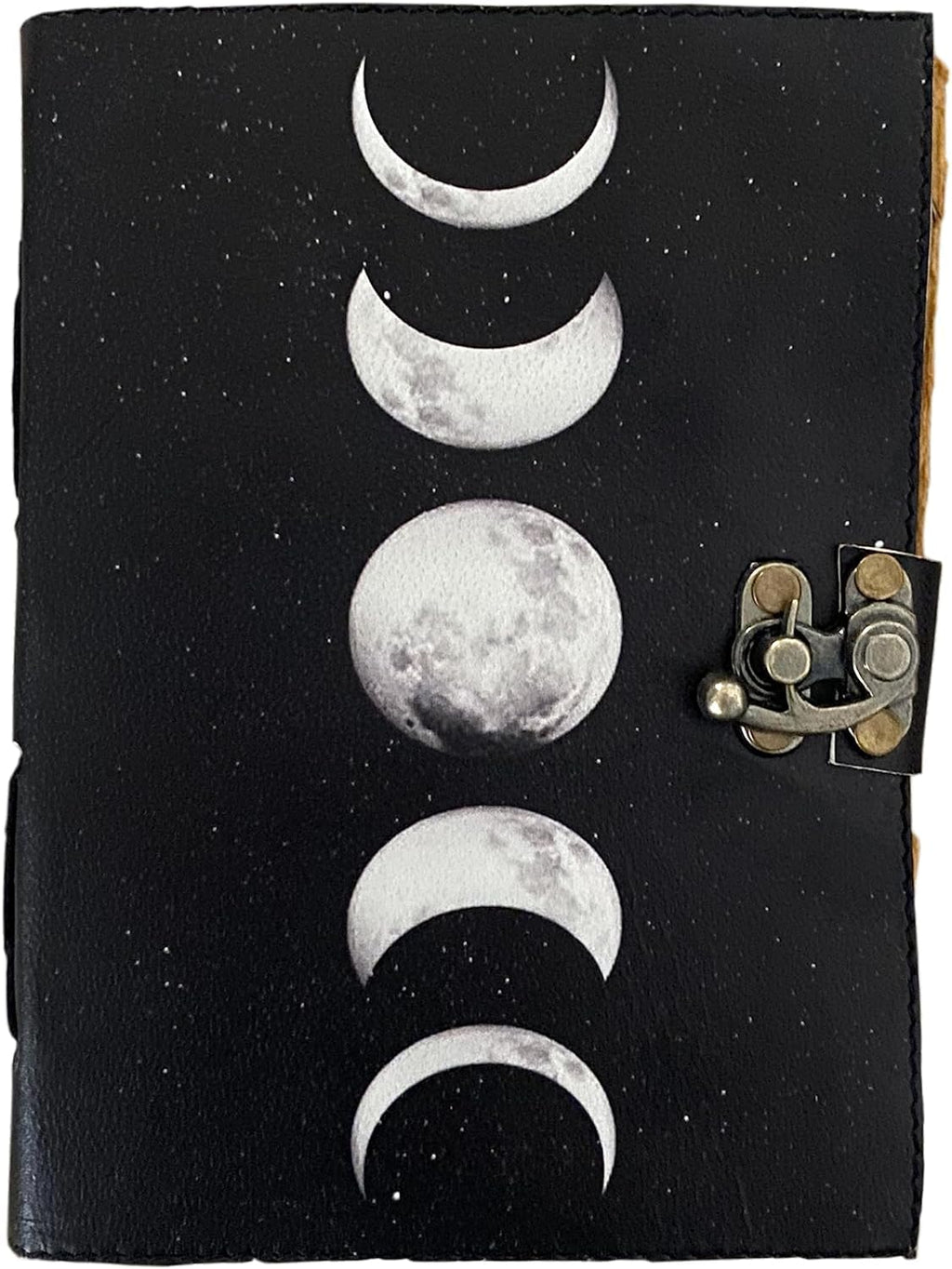 Moon Phases Leather Bound Journal