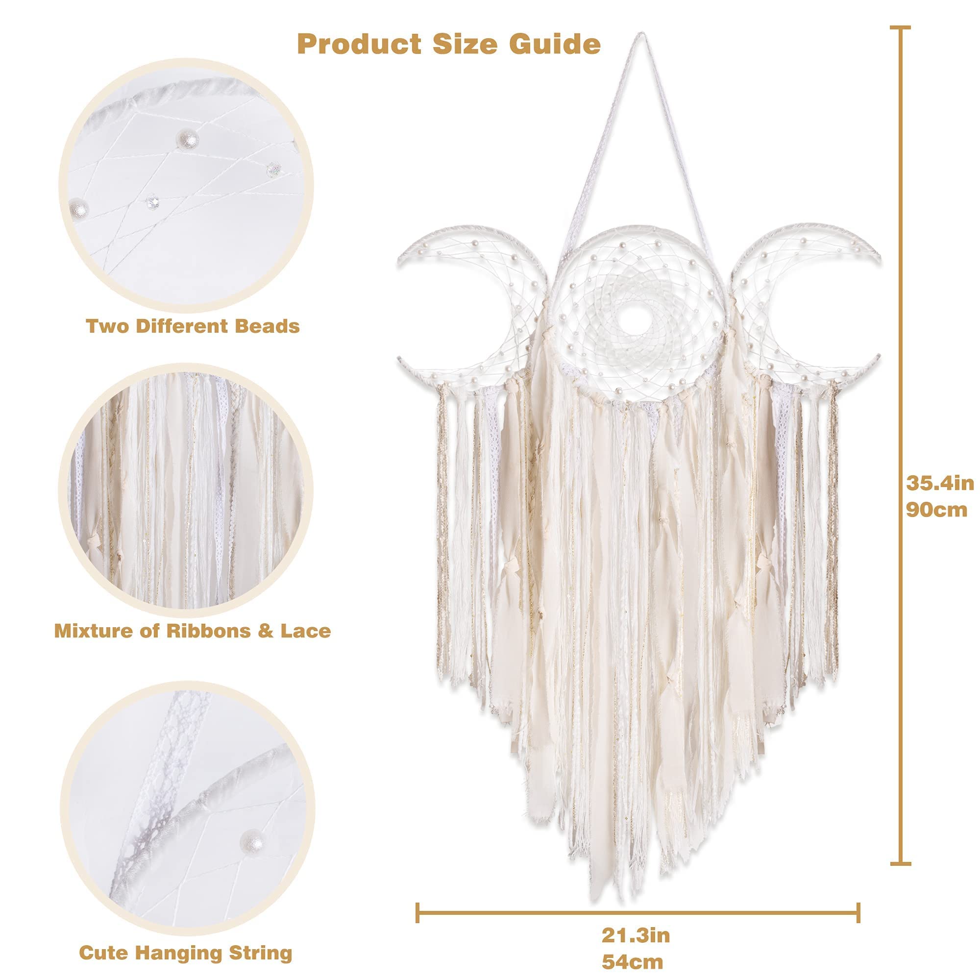 Moon Goddess Wall Macrame