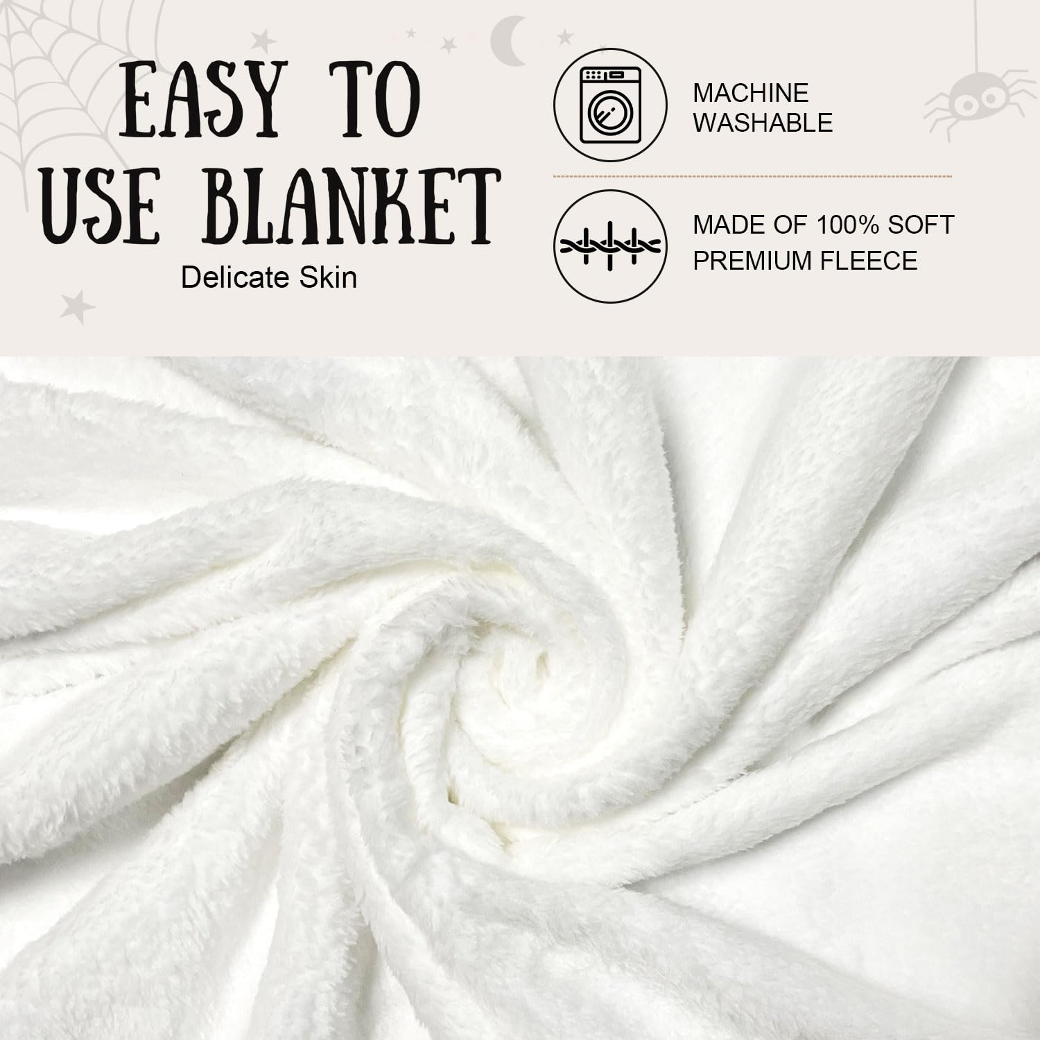 Bat Baby Monthly Blanket for Newborn