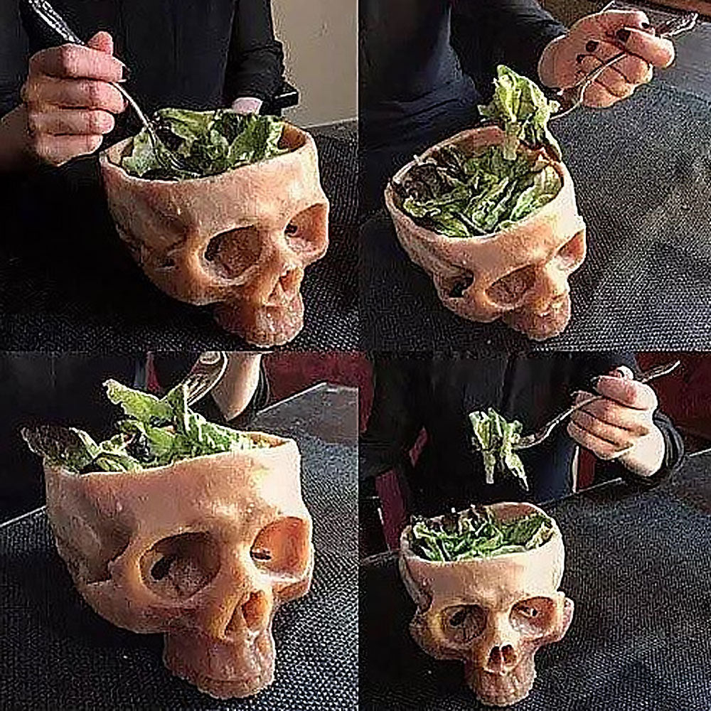 Resin Skull Bowl / flowerpot