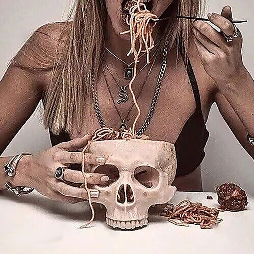 Resin Skull Bowl / flowerpot