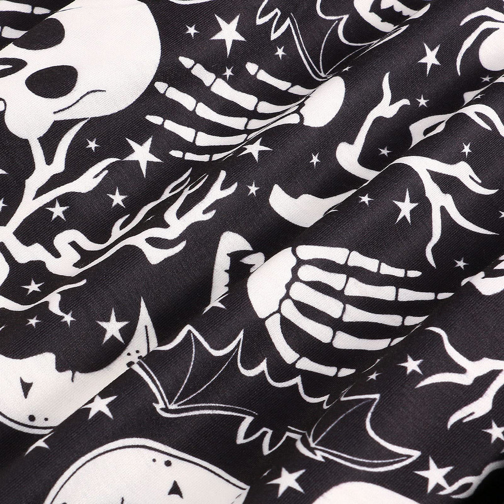 Amuver Women's Boho Hippie Harem Pants High Smocked Waist Printed Patchwork Sweatpants Yoga 90S Goth Baggy Casual Trousers