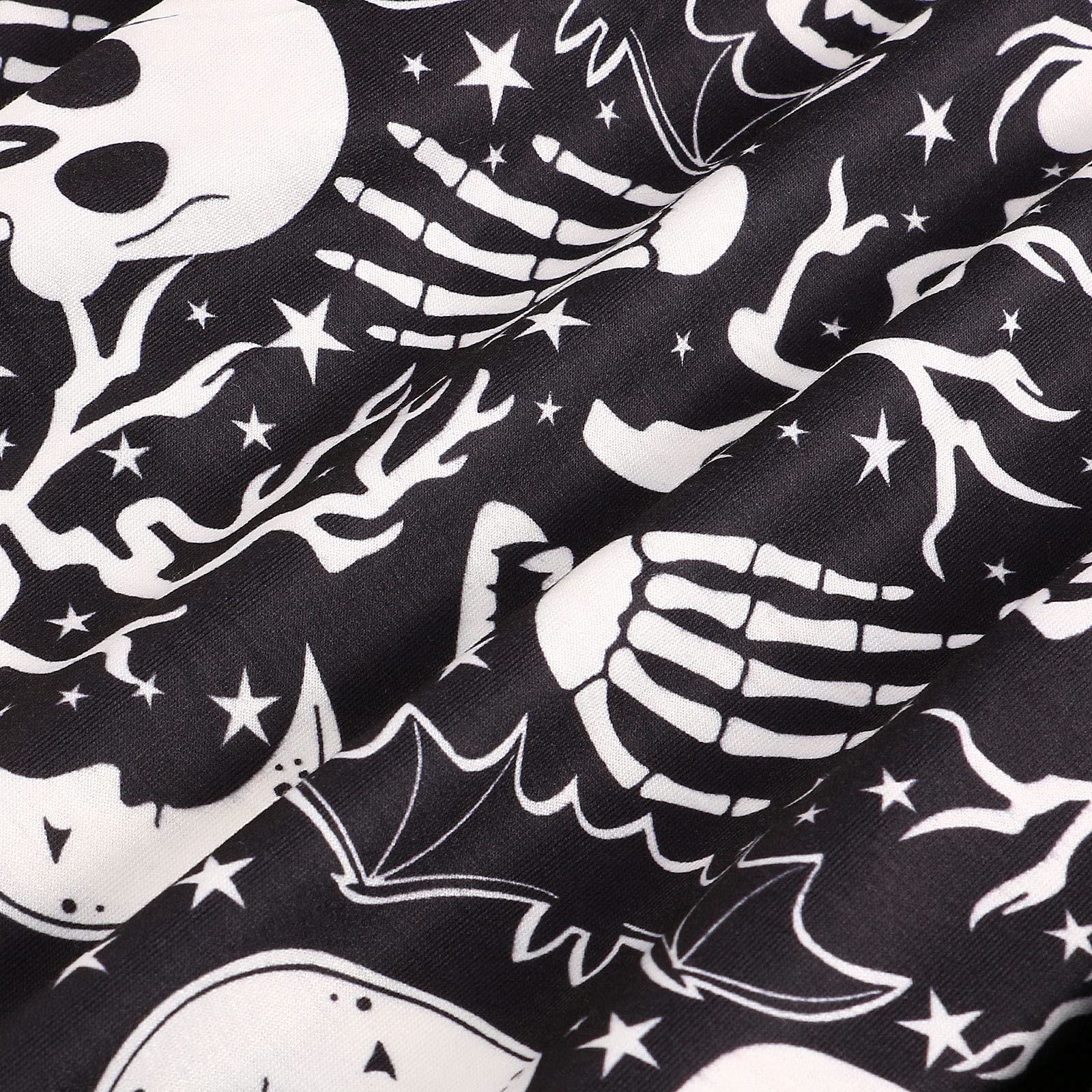 Amuver Women's Boho Hippie Harem Pants High Smocked Waist Printed Patchwork Sweatpants Yoga 90S Goth Baggy Casual Trousers