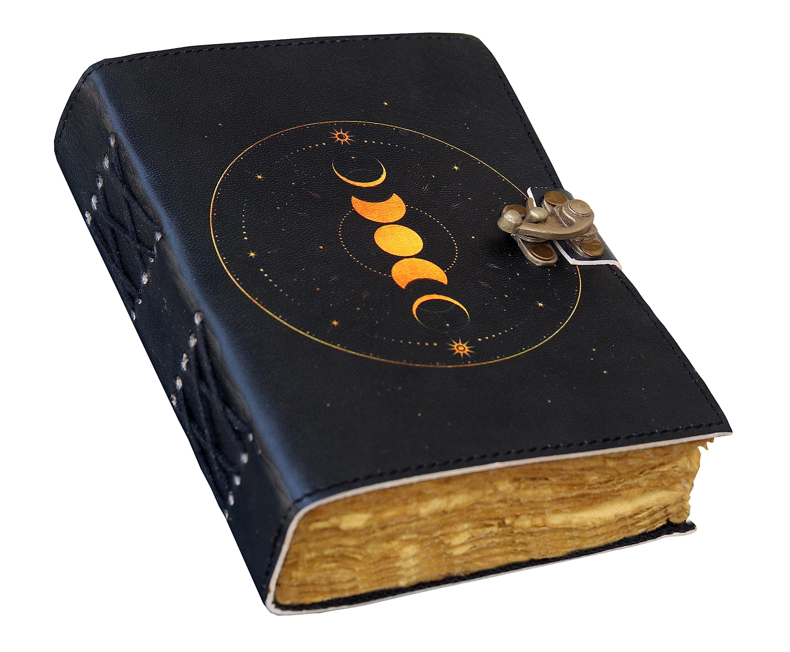 Moon Phases Leather Bound Journal