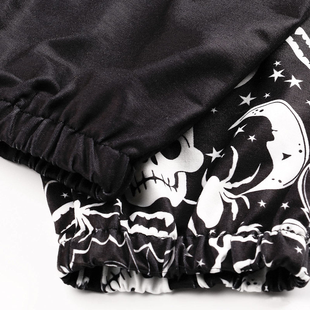 Amuver Women's Boho Hippie Harem Pants High Smocked Waist Printed Patchwork Sweatpants Yoga 90S Goth Baggy Casual Trousers