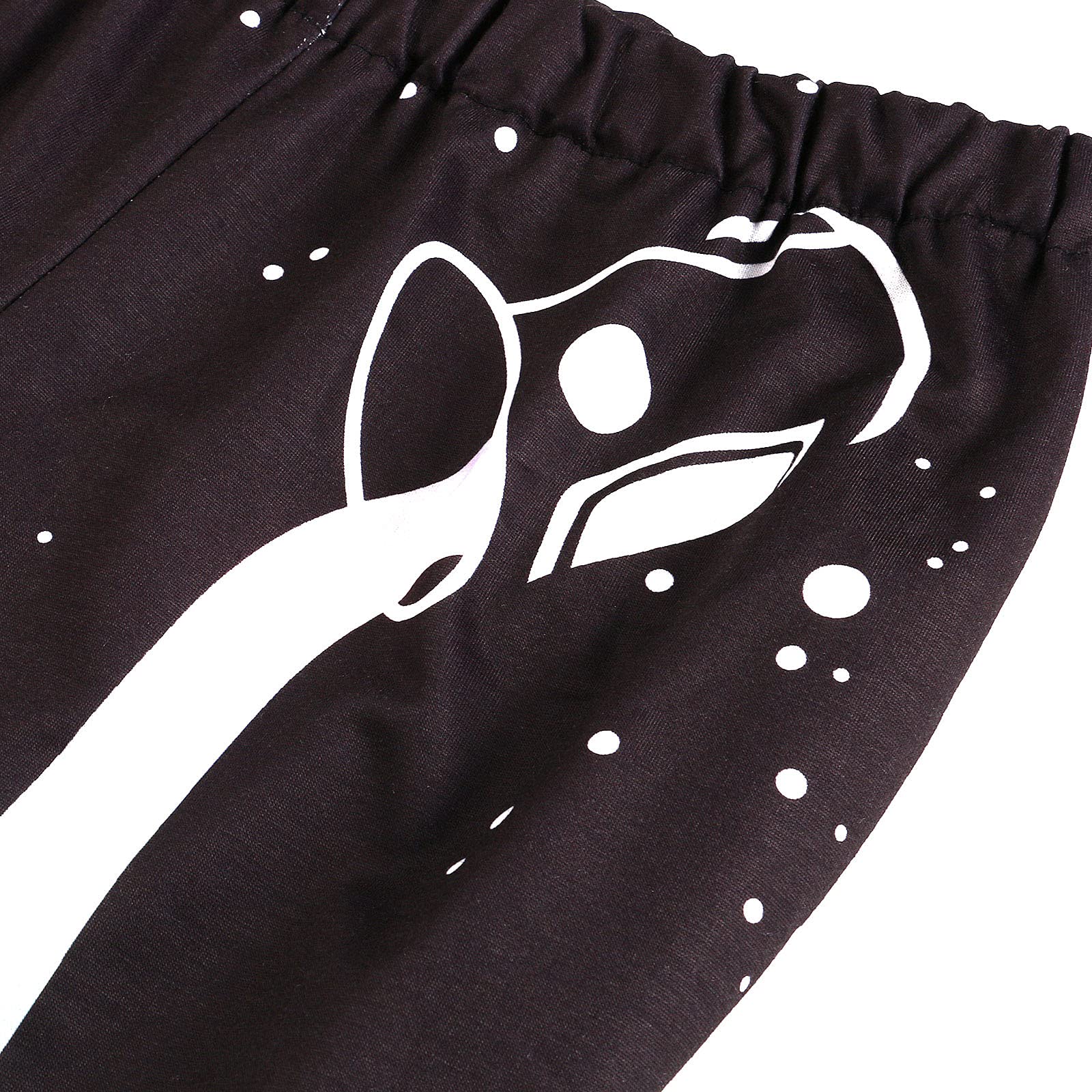 Amuver Women's Boho Hippie Harem Pants High Smocked Waist Printed Patchwork Sweatpants Yoga 90S Goth Baggy Casual Trousers