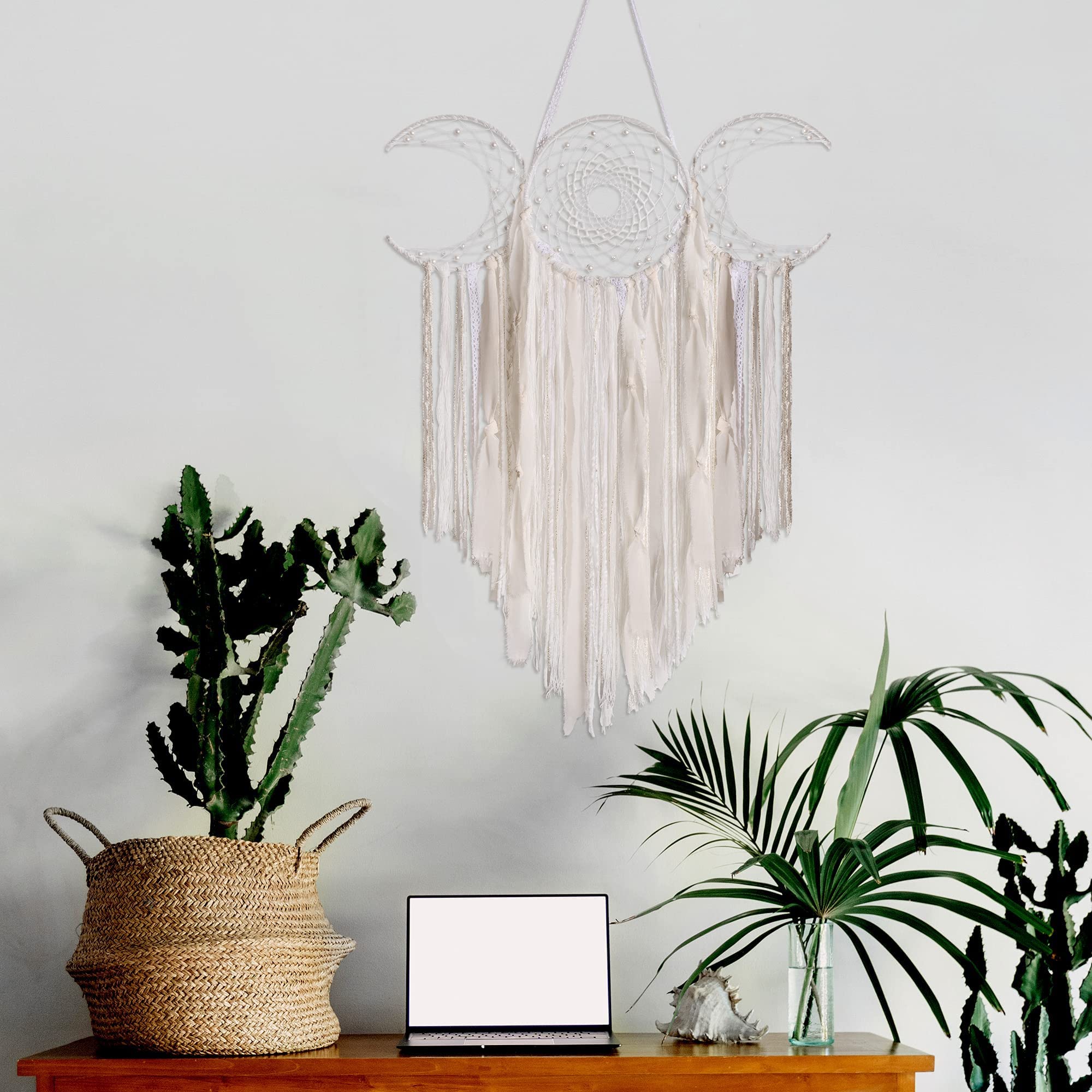 Moon Goddess Wall Macrame