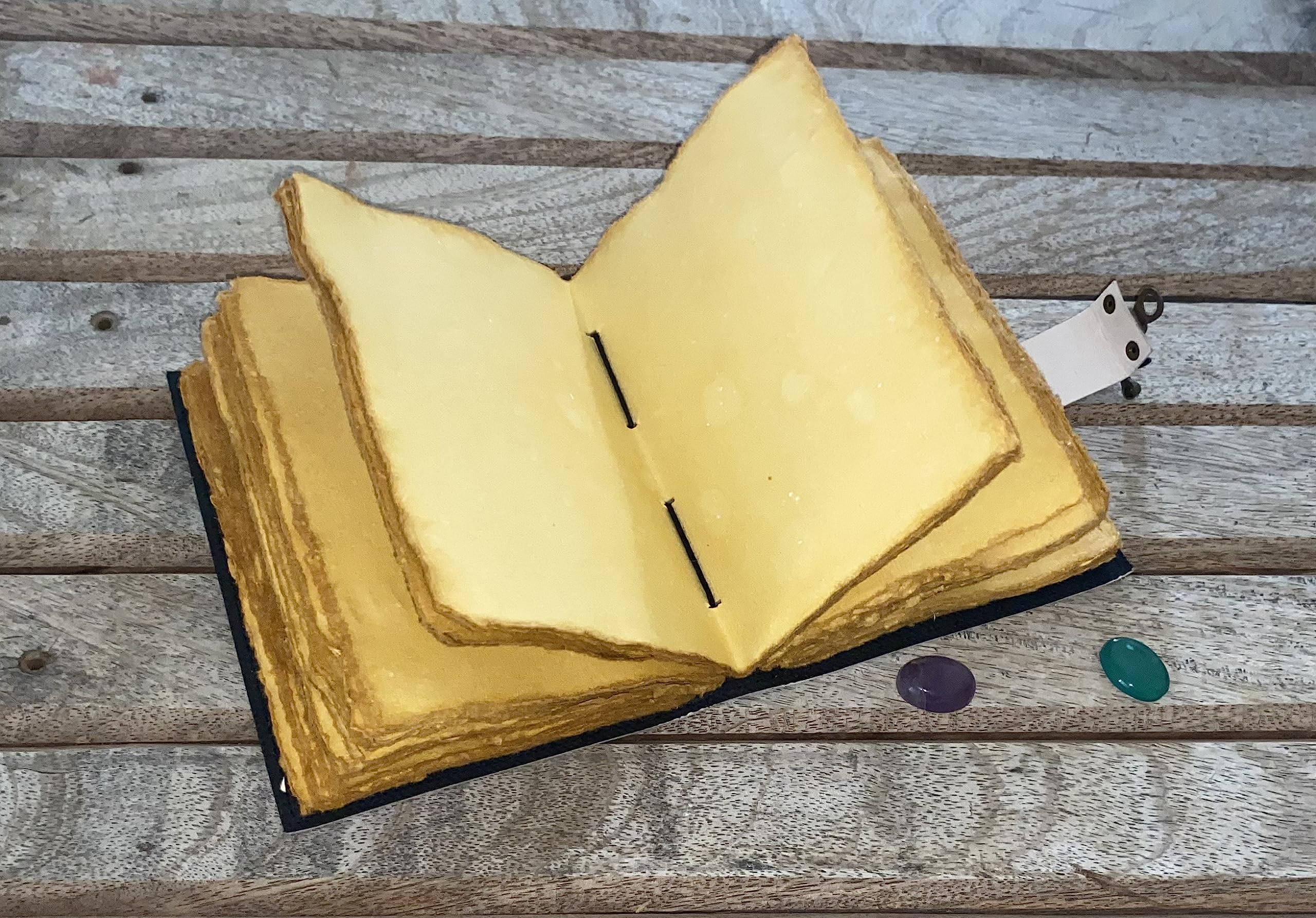 Moon Phases Leather Bound Journal